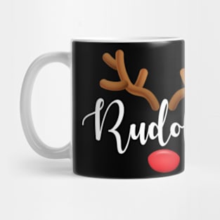 Most Likely To Try Ride Rudolph Funny Couples Christmas Mug